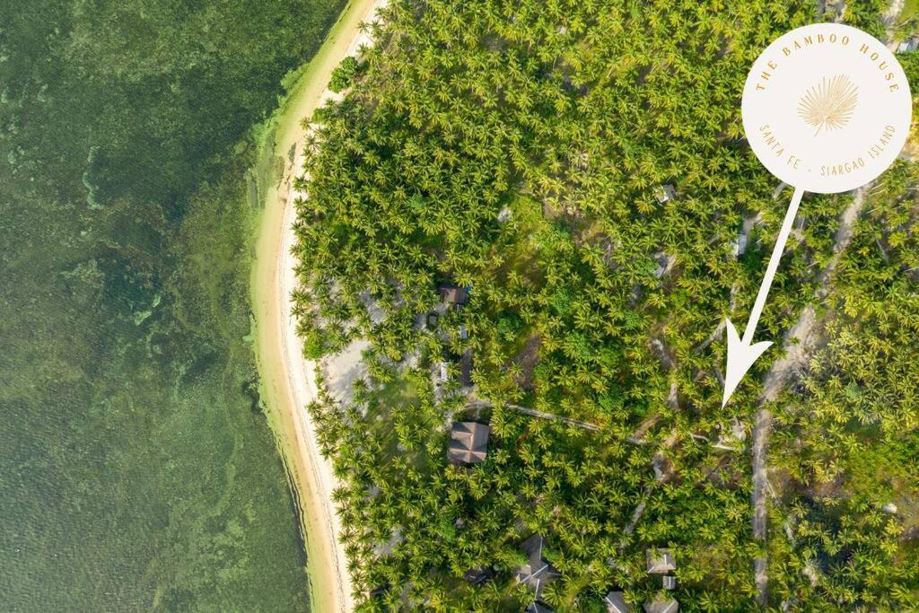 The Bamboo Houses - Tropical Garden & Empty Beach Генерал-Луна Экстерьер фото